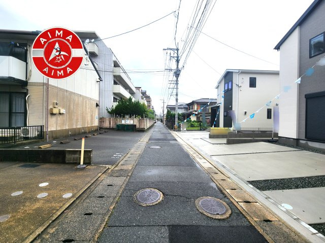 福岡市南区花畑1丁目第3-3棟（2号棟）の外観|前面道路含む現地の写真です。
