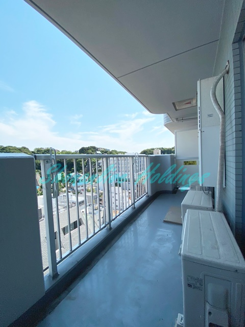 ラ・コスタ壱番館のバルコニー