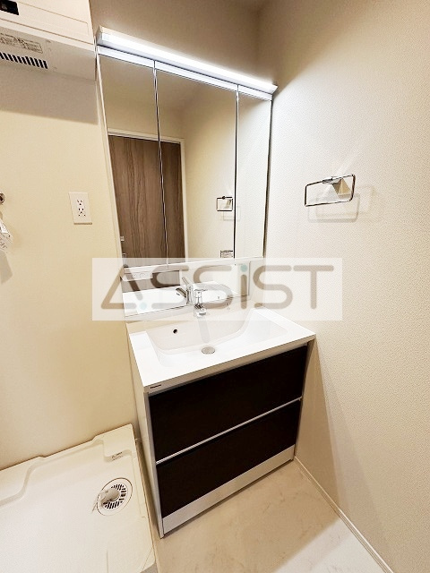 クレシアの洗面所