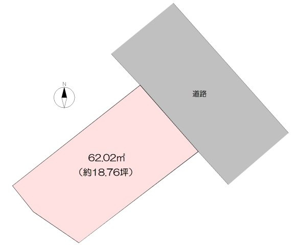 【区画図】 | 売地　高知市東秦泉寺（桜ヶ丘）　＠11.72