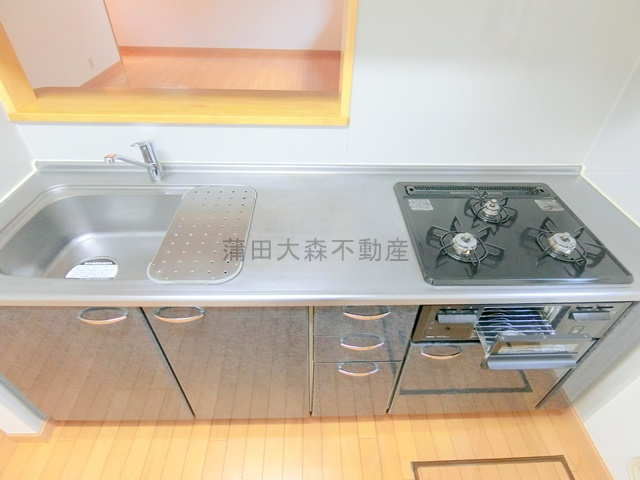 南雪谷ガーデンのキッチン