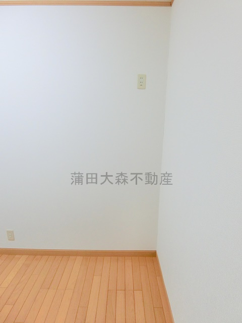 南雪谷ガーデンのキッチン|冷蔵庫置き場