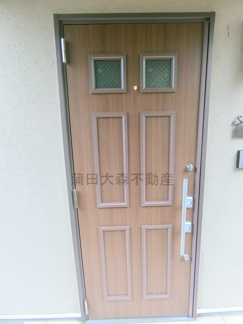 南雪谷ガーデンの玄関