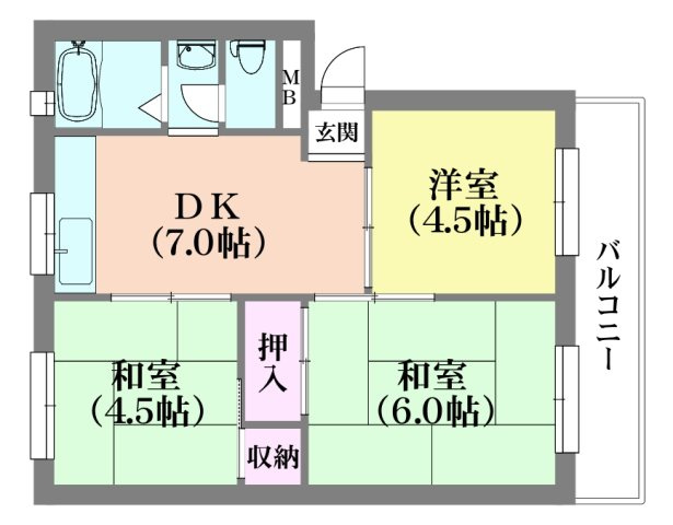 上高丸厚生年金住宅2号棟