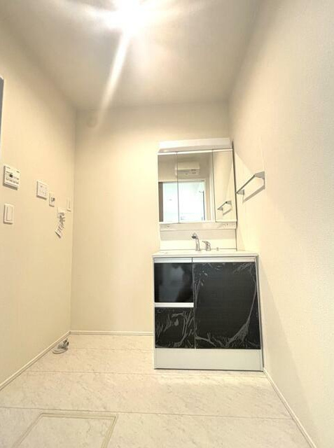 リナージュＬ　熊本北区麻生田５丁目２４－１期の独立洗面台