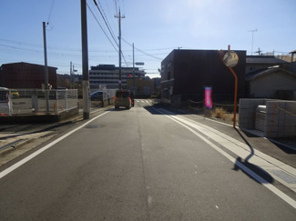 【前面道路含む現地写真】 | 川西市東畦野6丁目　F号地　建築条件無土地