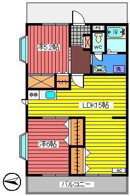 ゴールドマンション小熊ＰＡＲＴ１の間取り|★間取りです★