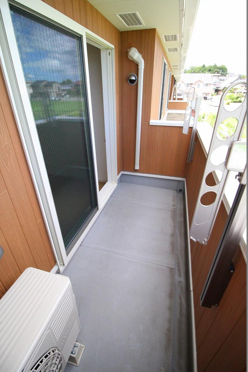 ルーチェのバルコニー|※お部屋により仕様が異なる場合がございます※