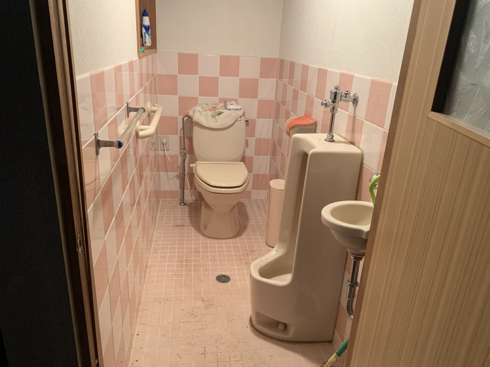 丹波市市島町上牧の中古一戸建のトイレ|倉庫トイレ