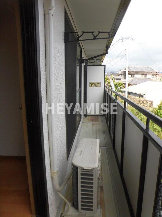 ヴァンベールHFのバルコニー