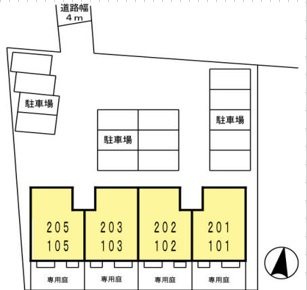 ヴァンベールHFの区画図