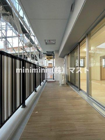 スプランディッド駒川中野駅前のバルコニー