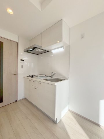 「防音マンション」プライムブリス森下スタジオのキッチン|お料理しやすいキッチンです