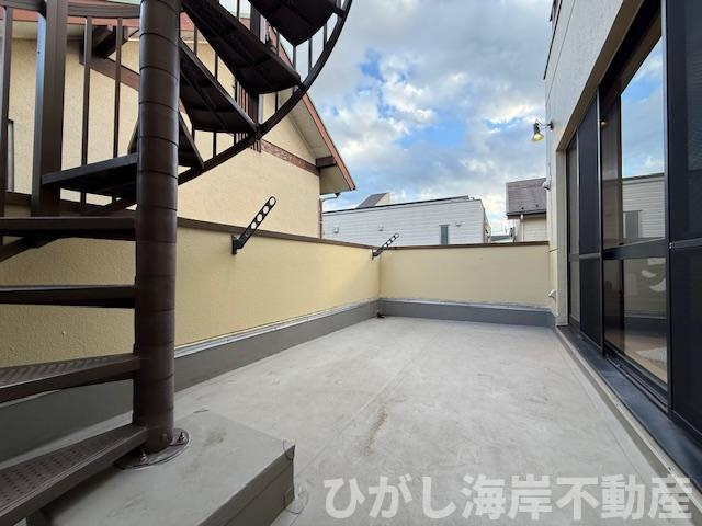 茅ヶ崎市浜之郷　中古戸建　のバルコニー|バルコニー