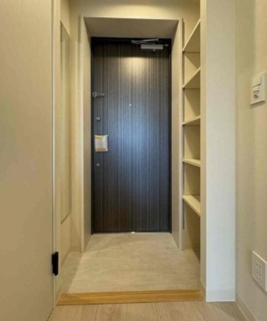 デュオメゾン文京白山の玄関