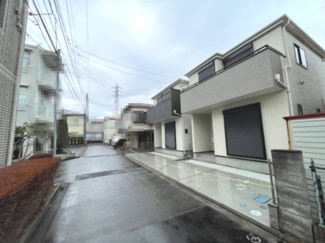 【前面道路含む現地写真】 | 相模原市南区相模台　全2棟（B号棟） | 前面道路