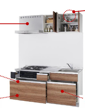 仮）墨田区文花1丁目ビューノのキッチン