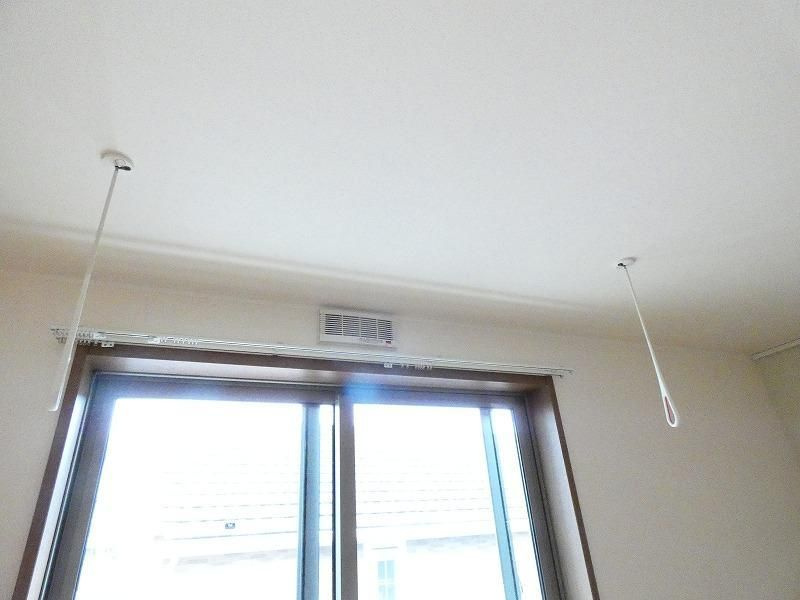 葛飾区西新小岩３丁目のアパートのバルコニー