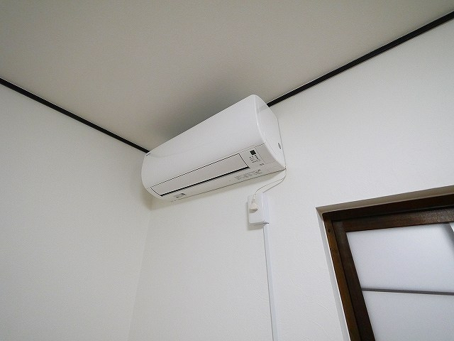 南京終マンションAの設備|エアコンも完備。