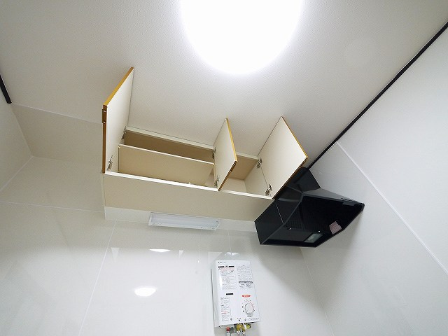 南京終マンションAのキッチン|きれいなキッチンです