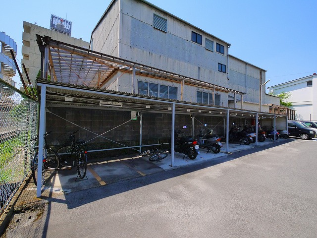 南京終マンションAのその他共用部分|駐輪場
