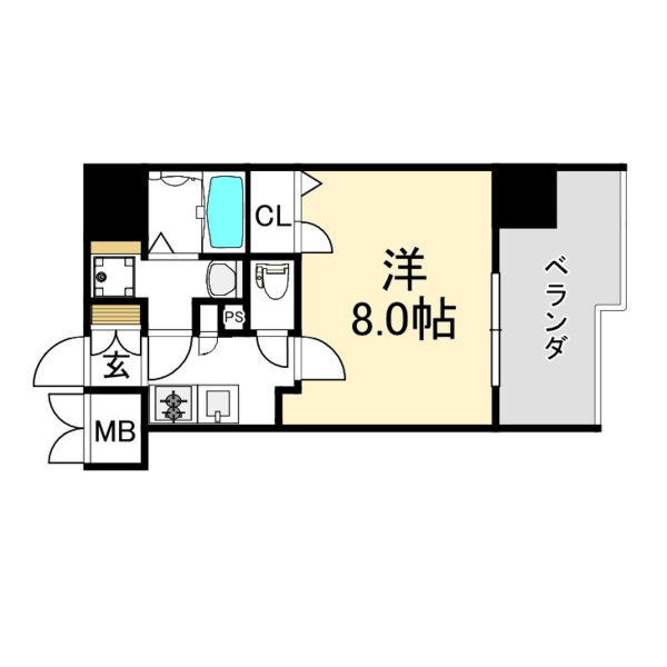 プレサンス丸の内雅風の間取り