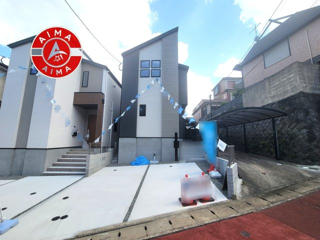 福岡市南区寺塚2丁目第1-2棟（2号棟）の外観|デザイン性のある外観です。