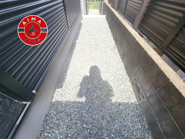 福岡市南区寺塚2丁目第1-2棟（2号棟）の外観|お庭で自由な時間を過ごせます。