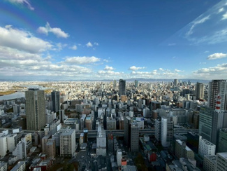 【展望】 | ブランズタワー梅田North | 【物件からの眺望】46階からの眺望！周りに高い建物がなく、広く大阪の景色をお楽しみいただけます☆