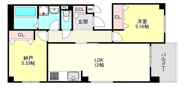 【間取り】 | 東祥グレイス角田