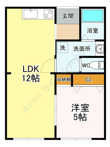 Ｍａｒｋｔｅｒｒａｃｅの間取り|１LDKに変更