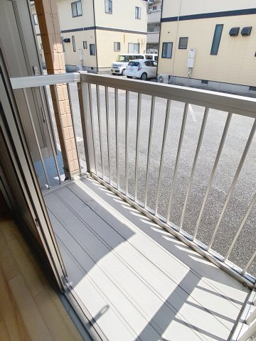 アヴェニールⅡのバルコニー