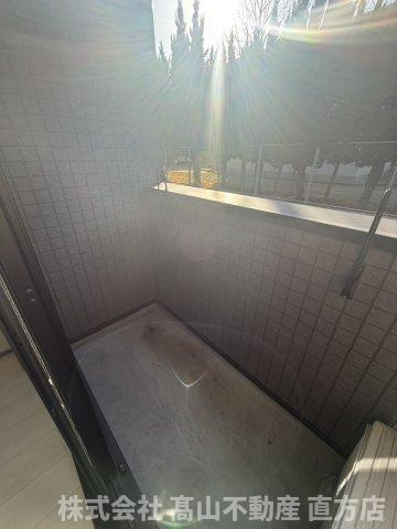 BRAVE BASE香月中央のバルコニー