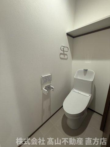 BRAVE BASE香月中央のトイレ