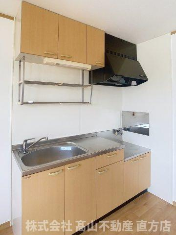 ユニフレックス中間Bのキッチン