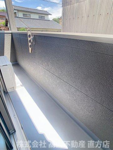 CRAFT直方のバルコニー