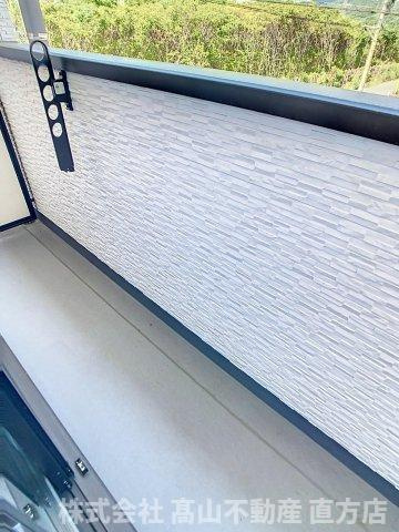 グランスタ馬場山Bコートのバルコニー