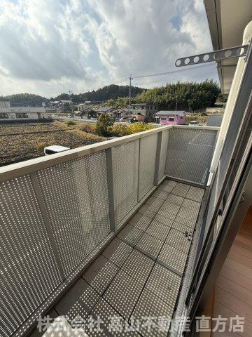 エスポワールT・S D棟のバルコニー