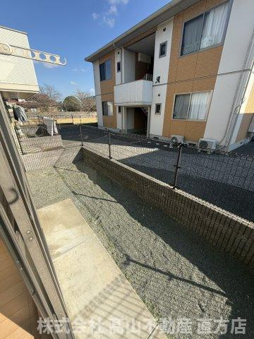 スクーデリア2006　B棟のバルコニー