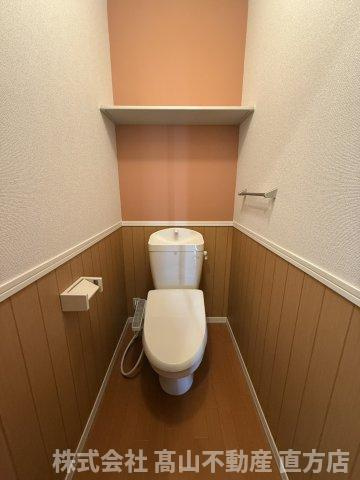 シャーメゾン頓野 B棟のトイレ