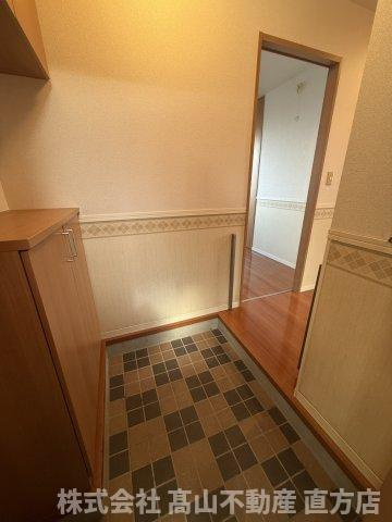 シャーメゾン頓野 B棟の玄関