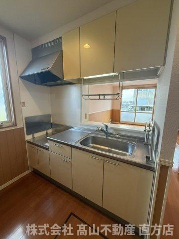 シャーメゾン頓野 B棟のキッチン