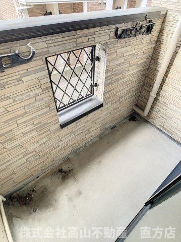 シャイン湯野原のバルコニー