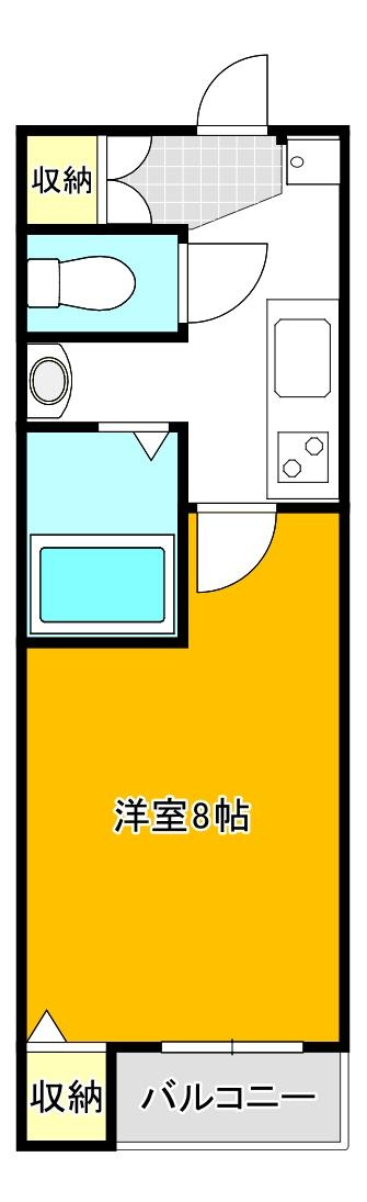 シャイン湯野原の間取り