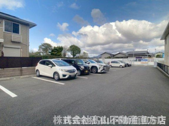 サンセールはぶ　南の駐車場