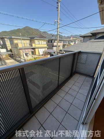 コムハウス壱番館のバルコニー