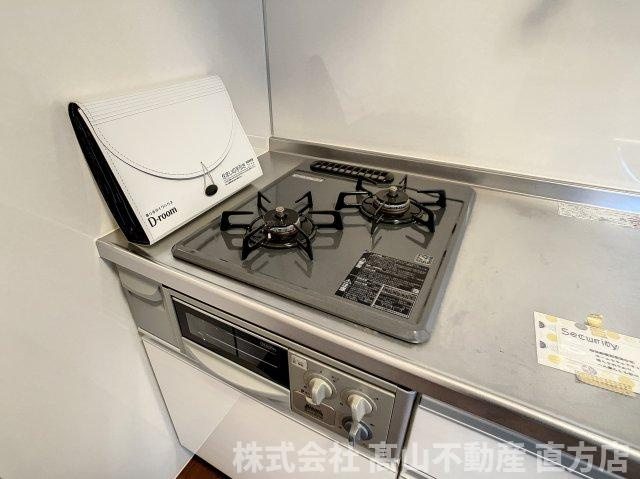 D-HOUSE A棟のキッチン