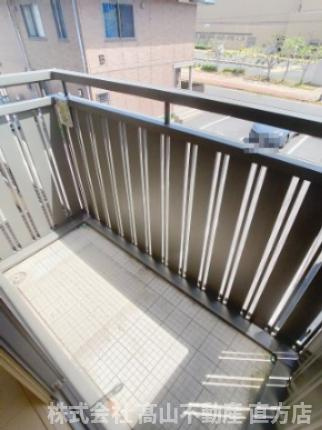 リシェスジュン　Ａ棟のバルコニー