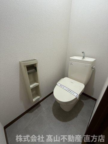 宮若市本城のアパートのトイレ