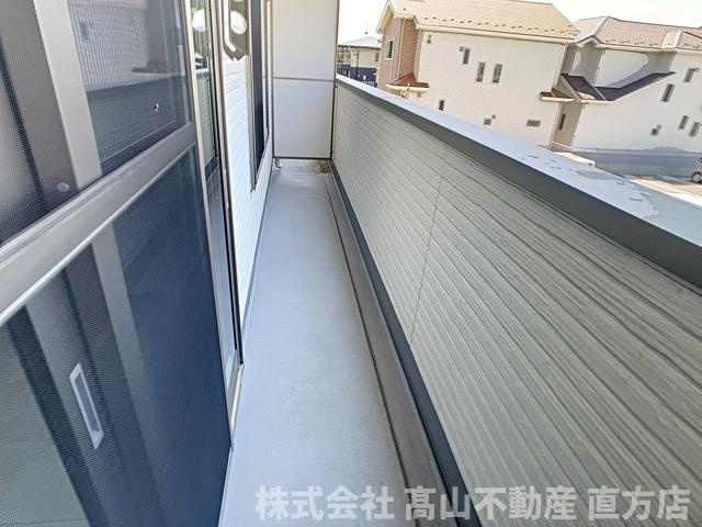 ヴィオーレ直方のバルコニー